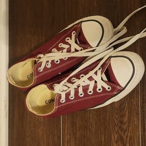 Maroon Converse